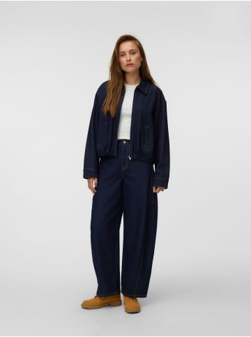 Vero Moda Blousonjacke in Dark Blue Denim