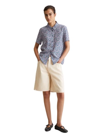 Marc O'Polo DENIM Kurzarm-Bluse regular in Medium Blue