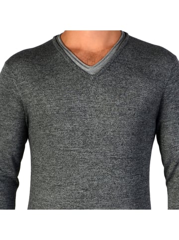 Eleven Paris Pullover Buvi Melange Dark Grey Grau