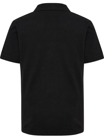 Hummel Polo "Hmlmover Cotton Polo Kids" in Schwarz