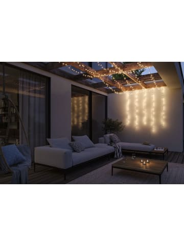 paulmann Plug & Shine LED Lichterkette Yuna 3000K 7,4m IP44 1,3W  Schwarz