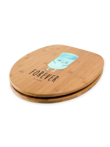 Mr. & Mrs. Panda Klobrille Beste Freunde Salz mit Spruch in Braun