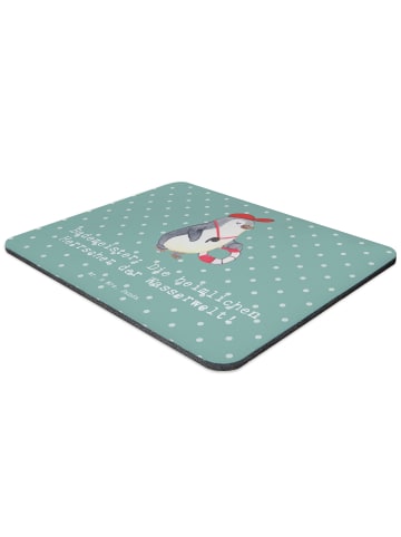 Mr. & Mrs. Panda Mouse-Pad Bademeister Herrscher mit Spruch in Meeresbrise