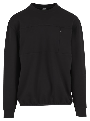 Urban Classics Urban Classics Scuba Zip Pocket Crew in black