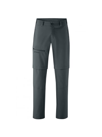 Maier Sports Outdoorhose Latit Zip in Anthrazit