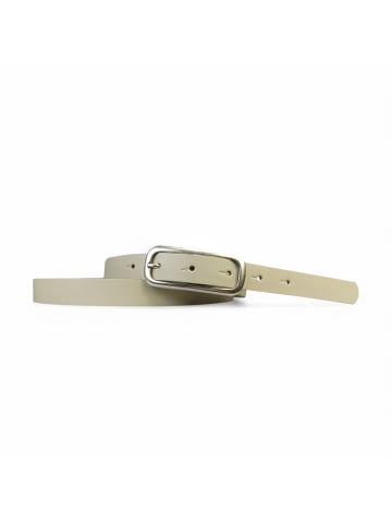FRONHOFER Ledergürtel in Creme