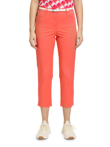 Betty Barclay Sommerhose mit Gürtel in Hot Coral