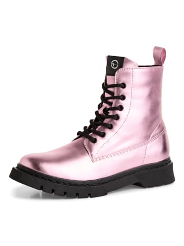 Tamaris Schnürstiefeletten in Rosa