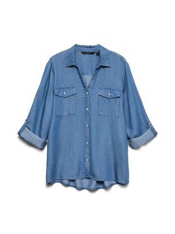 Vero Moda Jeanshemd in Medium Blue Denim