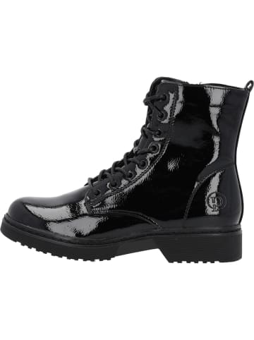 palado Schnürstiefel in black lack