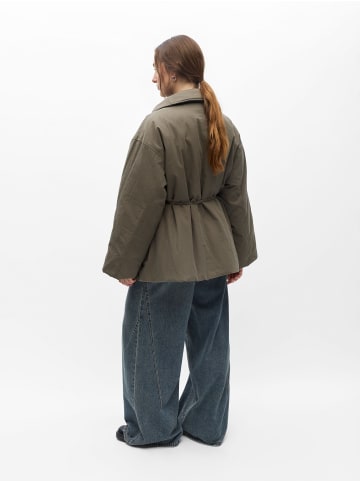 Object Wattierte Jacke in Morel1