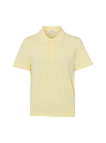 s.Oliver Poloshirt in zitrone - 0003