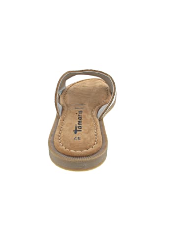 Tamaris Pantolette Silber