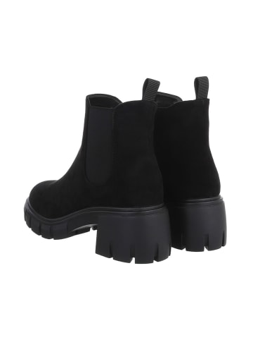 Ital-Design Stiefelette in Schwarz