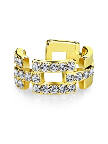 Bungsa Ohrklemme Ear Cuff in Gold