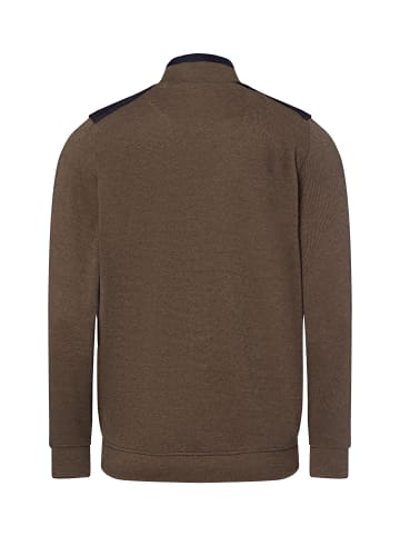 Andrew James Sweatjacke in camel - 0001