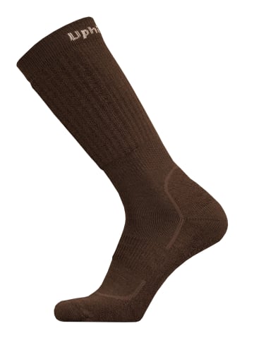 UphillSport Outdoor-Socken ROVA in Brown