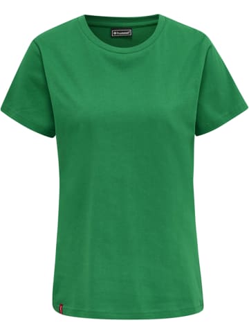 Hummel T-Shirt S/S Hmlred Basic T-Shirt S/S Woman in JOLLY GREEN