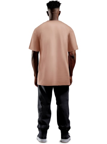 Reichstadt Herren Oversized T-Shirt in Warm Brown