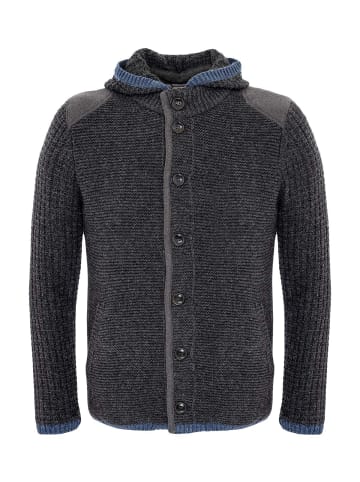 Spieth & Wensky Strickjacke NABOR in dunkelgrau