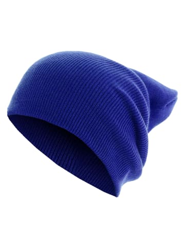 MSTRDS MSTRDS Accessoires Beanie Basic Flap Long Version in royal