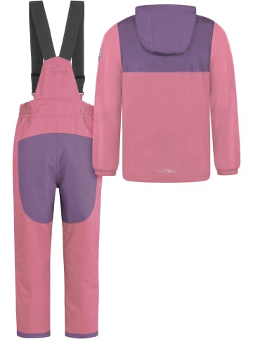 Normani Outdoor Sports Kinder WinterSet Thermohose und Thermojacke in Rose