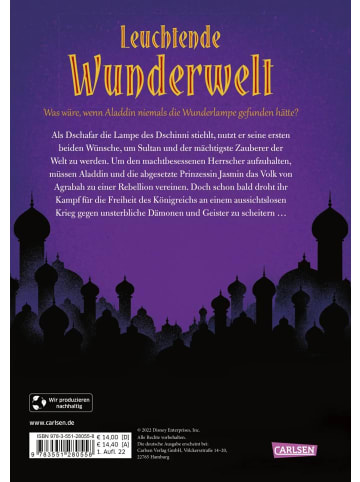 Carlsen Disney. Twisted Tales: Leuchtende Wunderwelt (Aladdin) | Was wäre, wenn...