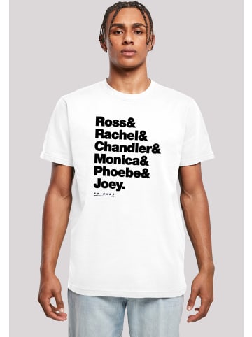 F4NT4STIC T-Shirt FRIENDS in weiß