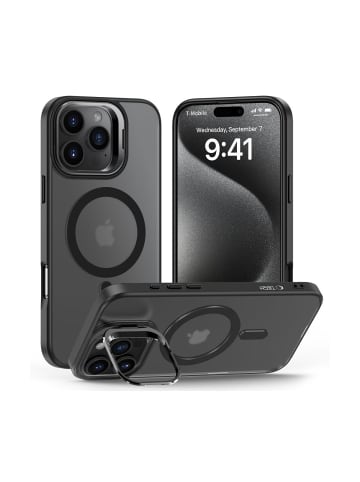 TechProtect TechProtect MagStand magnetisch Hülle mit Ständer iPhone 16 in Transparent