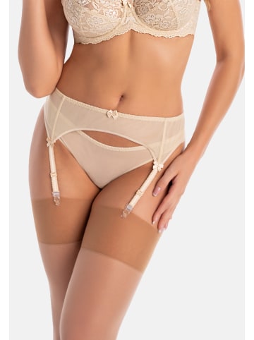 Teyli Strumpfgürtel aus Mesh Eleonora in beige