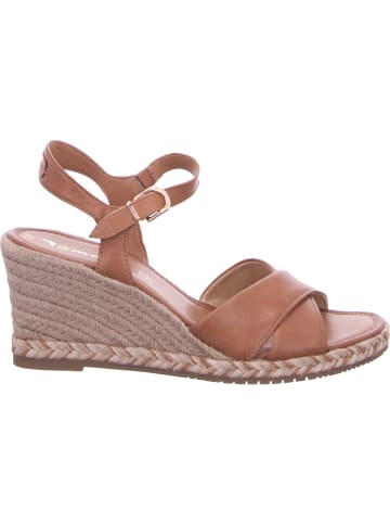 Tamaris Keilsandalette in braun