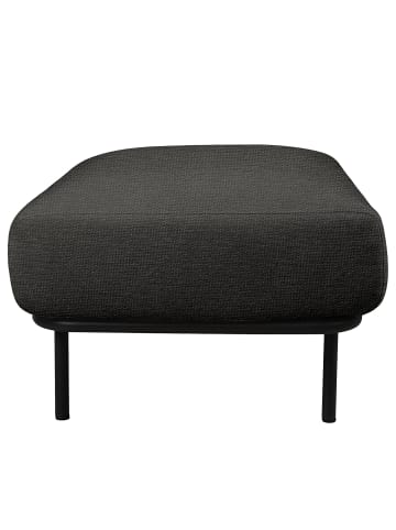 home24 Outdoor-Hocker Zuzu in Schwarz