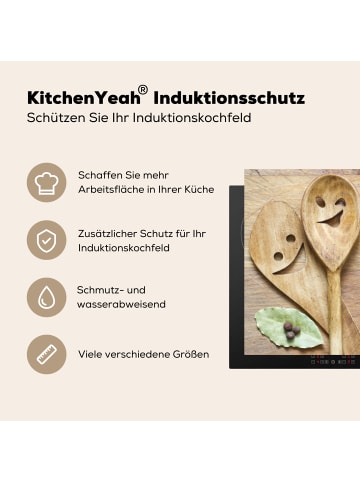 KitchenYeah Herdabdeckplatte Holzlöffel