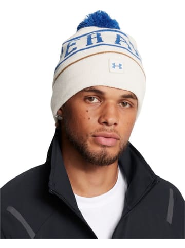 Under Armour Mütze "M Halftime Pom Beanie" in Weiß