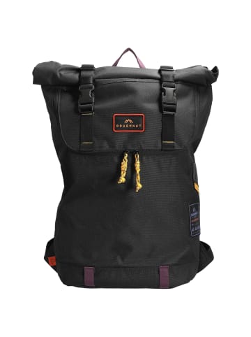 Doughnut Christopher Happy Camper 18 - Rucksack 45 cm (black) in schwarz