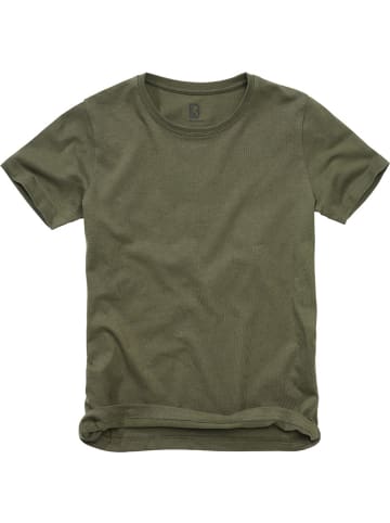 Brandit Shirt "Kids T-Shirt" in Grün