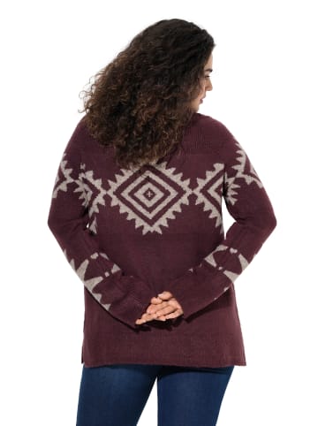 Ulla Popken Pullover in pflaume