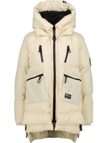 alife and kickin Winterjacke, Anorak, Outdoorjacke, Steppjacke, Steppmantel, Langjacke, Wintermantel RachelAK A in creme