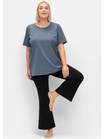 sheego Yogashirt in rauchgrau