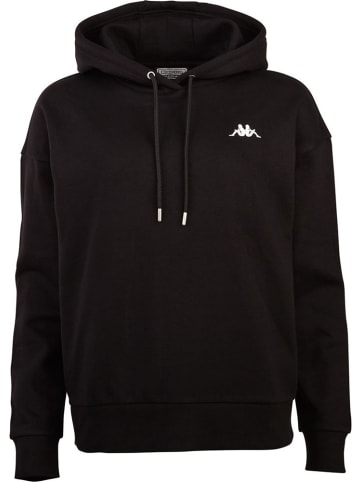 Kappa Hoodie "Hoodie" in Schwarz