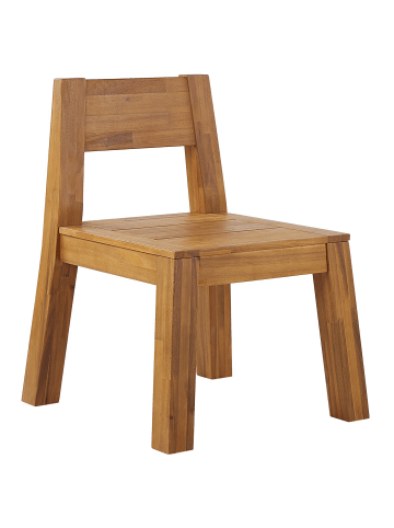 Beliani Esszimmerstuhl LIVORNO in Braun - (W) 59 x (H) 81 x (L) 61 cm