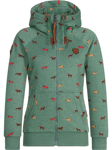naketano Sweatjacke "Brazzo" in Grün