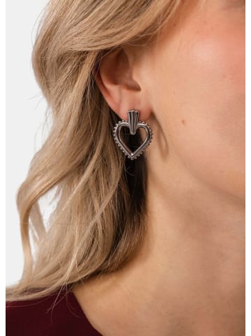 PURELEI Ohrringe Darling Heart in Silber