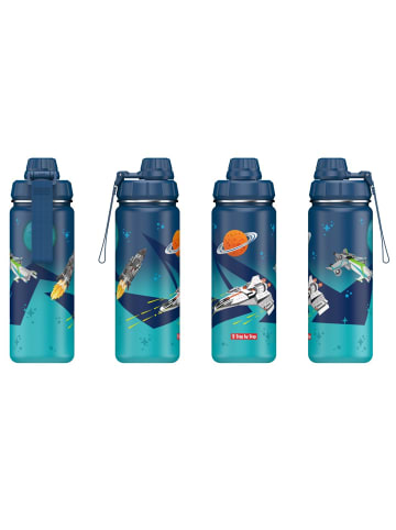 Step by Step Isolierte Edelstahl-Trinkflasche in Starship