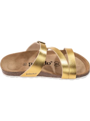 Palado Pantoletten Ikaria in Gold Metallic
