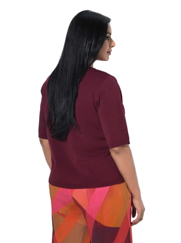 Ulla Popken Pullover in weinrot