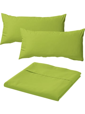Erwin Müller Renforcé Sommer-Set 3-tlg. Würzburg in apfelgrün