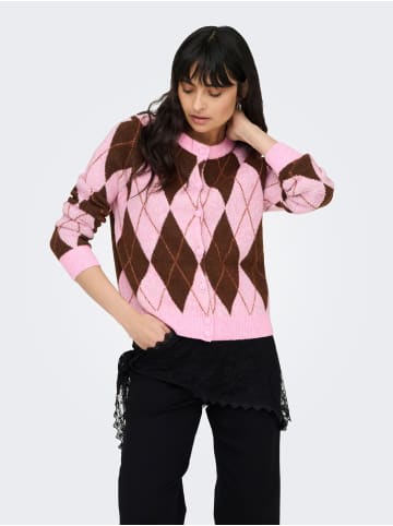 ONLY Strickjacke in Sea Pink