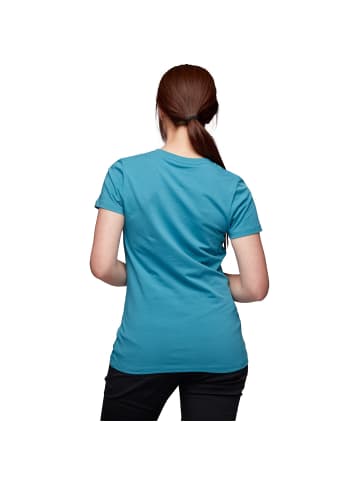 Black Diamond W CHALKED UP TEE in Blau