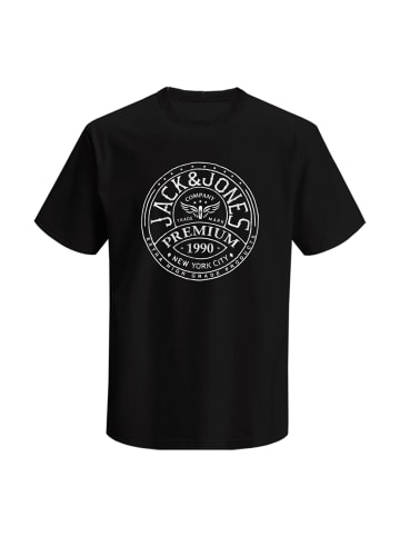 Jack and Jones T-Shirt JPRBLUZACK SS Tee in Schwarz